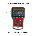 LCD Screen Display Replacement for ALCAR ATEQ VT56 TPMS Tool
